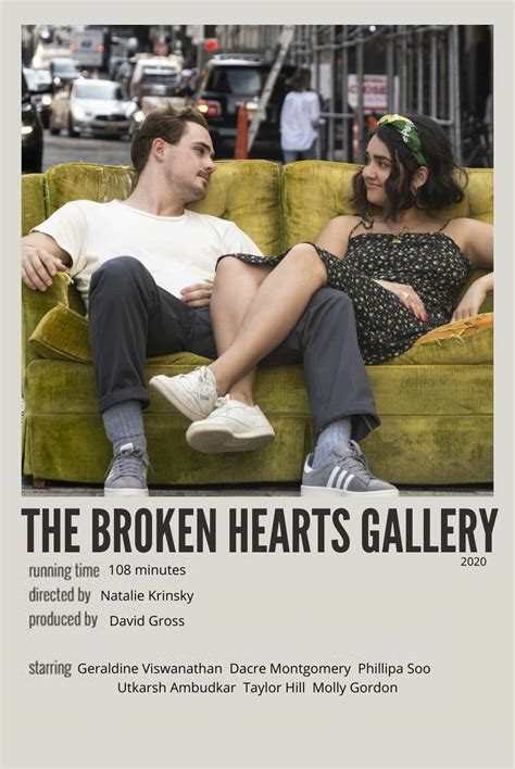 The broken hearts gallery movie poster – Artofit