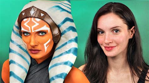 Ahsoka Tano (MANDALORIAN) Makeup Transformation - Cosplay Tutorial ...