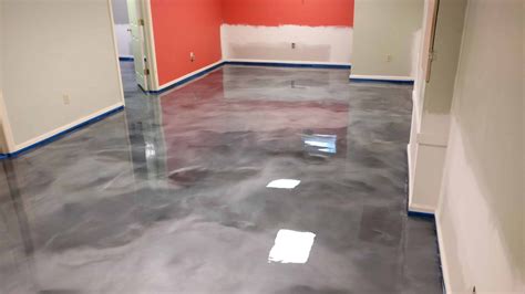 Metallic Epoxy Flooring Basement – Flooring Ideas