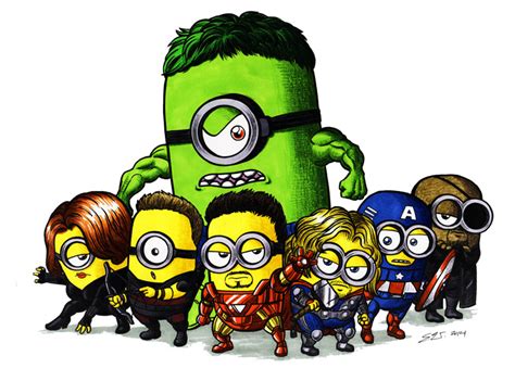 Minions as Avengers Free Wallpaper - WallpaperSafari