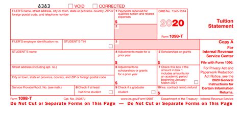 1098 T Form Printable - Printable Forms Free Online