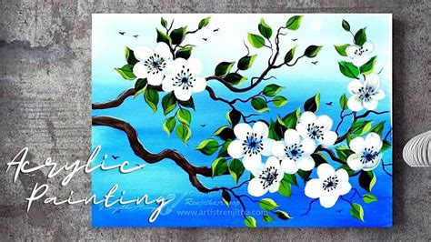 Flower Painting Ideas For Beginners | Best Flower Site