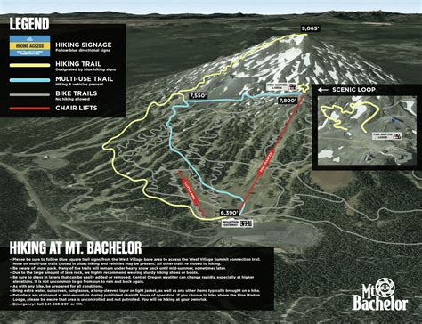 Mt Bachelor Map Pdf - Carlye Albertina