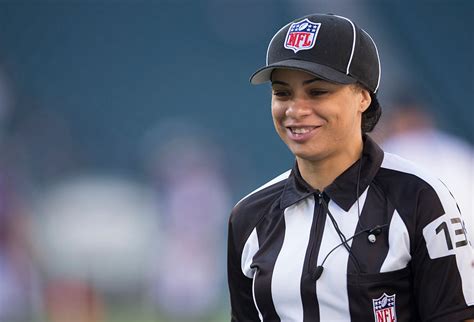 Maia Chaka Becomes The NFL's First Black Female Referee