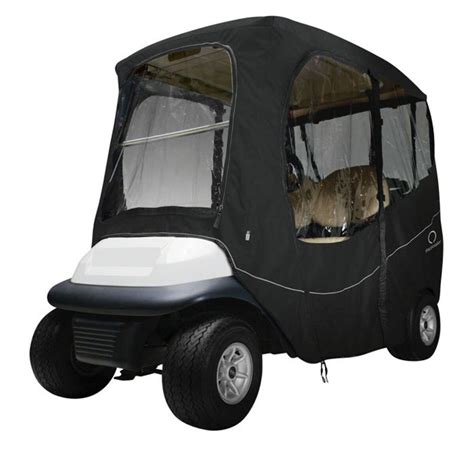 Classic Cart Accessories Fairway Deluxe Golf Car Enclosure - Short Roof ...