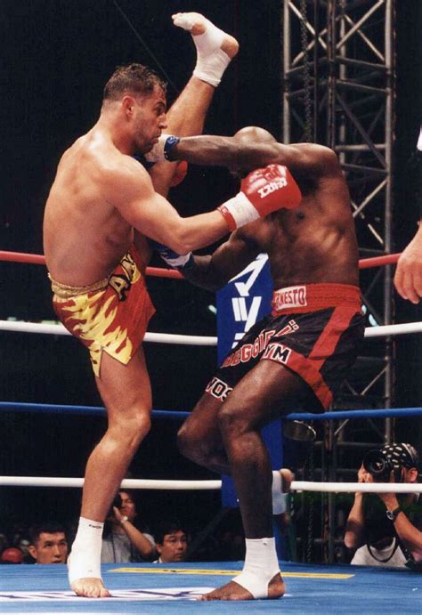 Andy Hug vs. Ernesto Hoost. These were the two best kickboxers on the ...