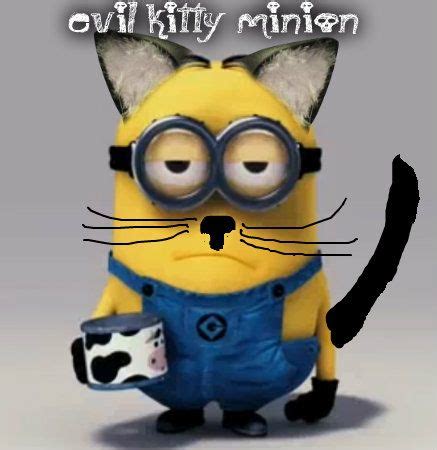 Despicable Me Minions Fan Art: evilkittyminion2 | Minions, Evil minions ...