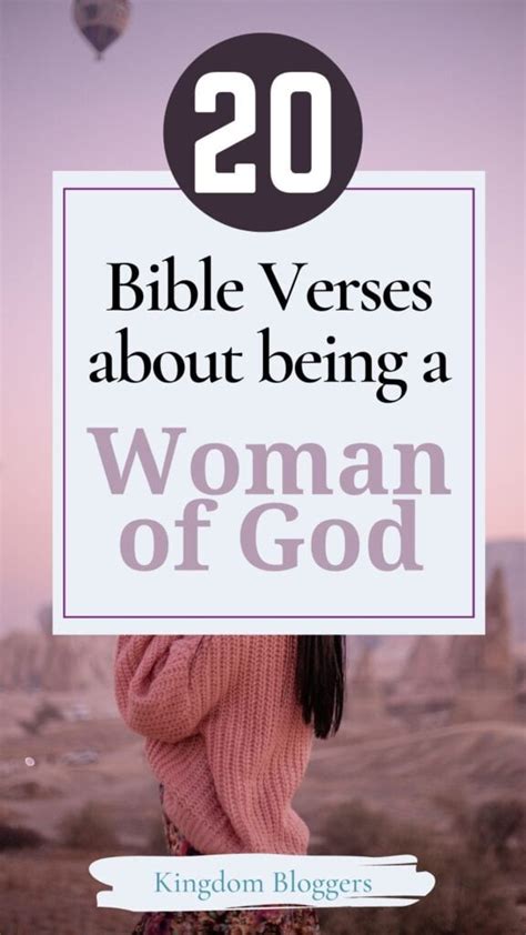 20 Bible Verses About Being a Woman of God