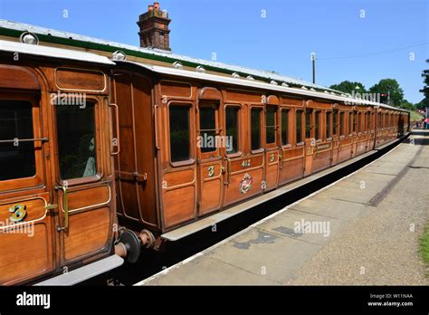 Victorian Railway carriages Stock Photo - Alamy