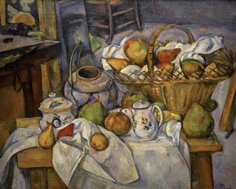 Paul Cezanne: Still Life with Fruit Basket, #2 | Paul Cézann… | Flickr