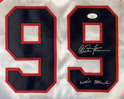 Charlie Sheen Signed Jersey Inscribed "Wild Thing" (JSA) | Pristine Auction