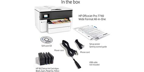 HP OfficeJet Pro 7740 All-in-One Printer