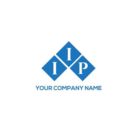 IIp letter logo design on WHITE background. IIp creative initials ...