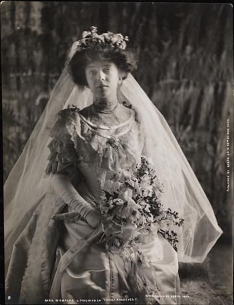 Weddings, Roosevelt (Alice) - Longworth (Nicolas). DATE:1906 Alice ...