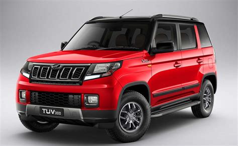 Mahindra TUV300 Facelift Launched; Prices Start At Rs. 8.49 Lakh ...