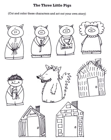 Three Little Pigs Printable - Printable Word Searches