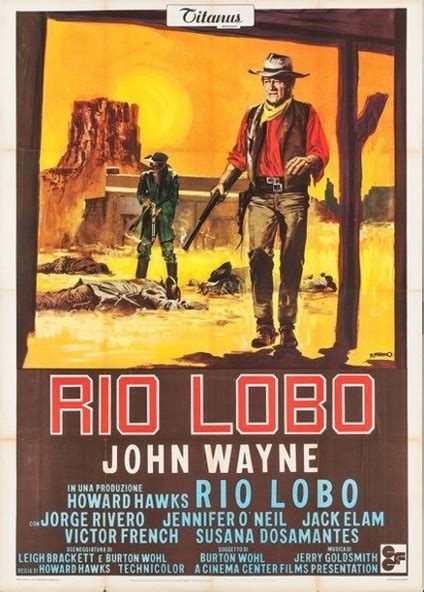 Rio Lobo | Italian 4-Folio | Movie Posters | Limited Runs