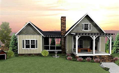 3 Bedroom Dog Trot House Plan - 92318MX | Architectural Designs - House ...