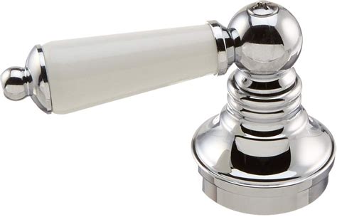 Danco 46010 Replacement Chrome Lever White Tip, Faucet Handle, 2" H x 1 ...