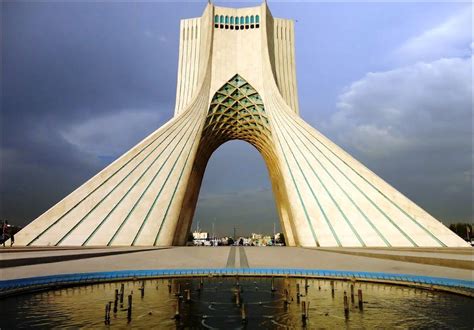 Pretty Architecture - Azadi Tower in Tehran, Iran Facts One of the...