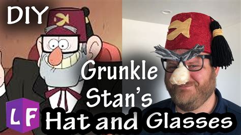 DIY Grunkle Stan's Fez Hat and Glasses from the show Gravity Falls ...