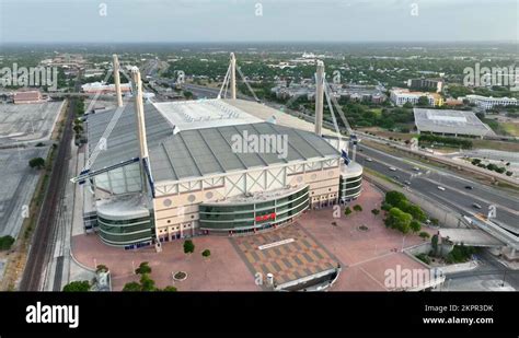 Convention Center in San Antonio Texas. HEB store sponsorship sign ...