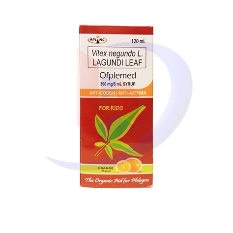 Lagundi Leaf (Oflemed) Lagundi Leaf (Oflemed) 300mg/5ml Syrup 120ml 12 ...