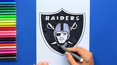 Comment dessiner le logo des Las Vegas Raiders (équipe NFL)