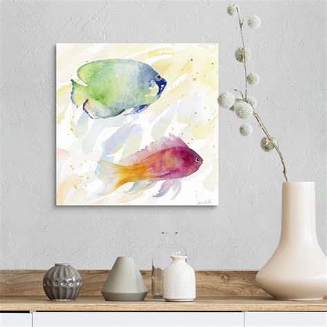 Tropical Fish Square III Wall Art, Canvas Prints, Framed Prints, Wall ...