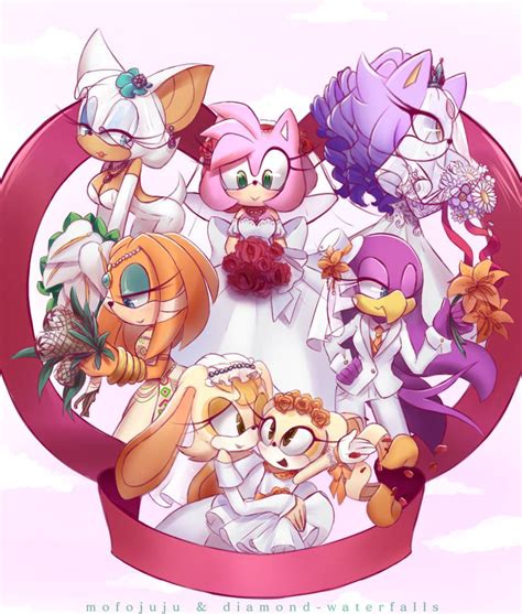 Wedding Girls by Diamond-waterfalls Sonic The Hedgehog, Silver The ...