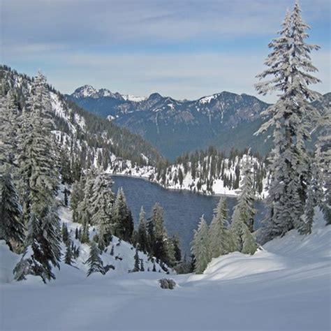 Snow Lake - Winter — Washington Trails Association