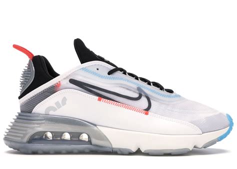 Men's Nike Air Max 2090 Sneakers in White/Black/Pure Platinum | Nike ...