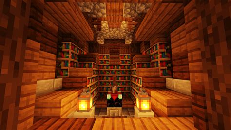 A neat little enchanting room that I made : r/Minecraft