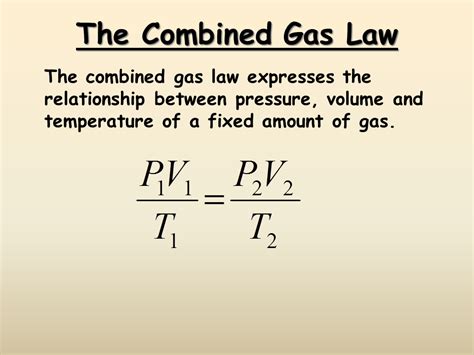 Gas Laws - Presentation Chemistry