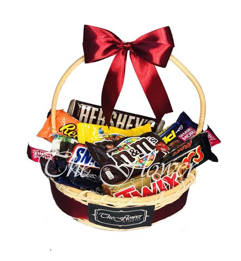 Deluxe Chocolate Basket | The Flower Studio