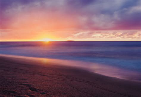 Colorful Sunset Beach 4k Wallpaper,HD Nature Wallpapers,4k Wallpapers ...