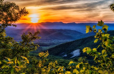 Coffe Mazda: Blue Ridge Mountains Landscape