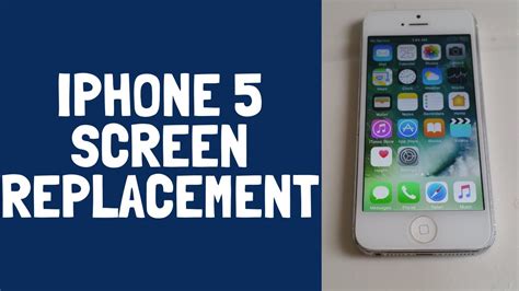 iPhone 5 Screen Replacement - YouTube