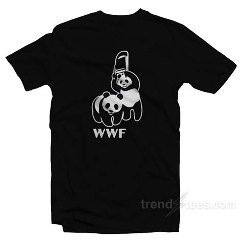 WWF Panda Bear Wrestling T-Shirt - Trendstees.com