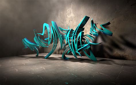 Download wallpapers graffiti, 3d art, street art, wall for desktop free ...