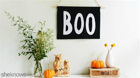 8 Simple steps are all it takes to make this Halloween ‘BOO’ banner ...