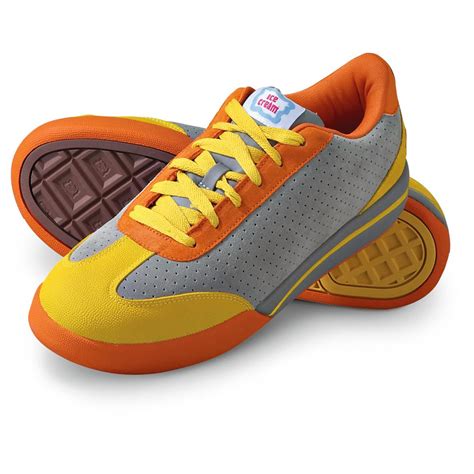 Men's Reebok® Ice Cream Board Flip, Gray / Yellow - 149293, Running ...