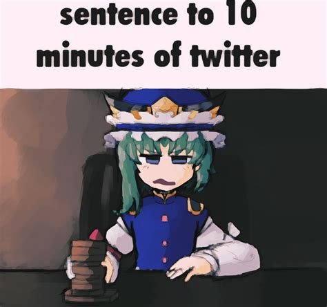 Sentence to 10 minutes of twitter | Touhou Project (東方Project) | Know ...