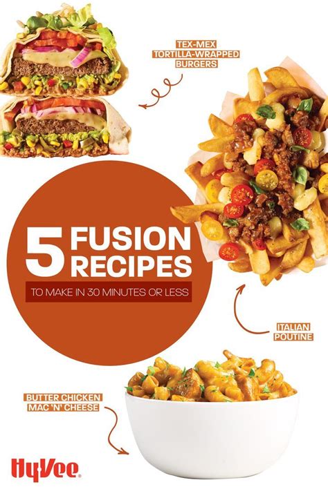 5 Fusion Recipes to Make in 30 Minutes or Less | Fusion food, Recipes ...