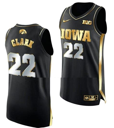 [Available] Get New Caitlin Clark Jersey Iowa Black Golden