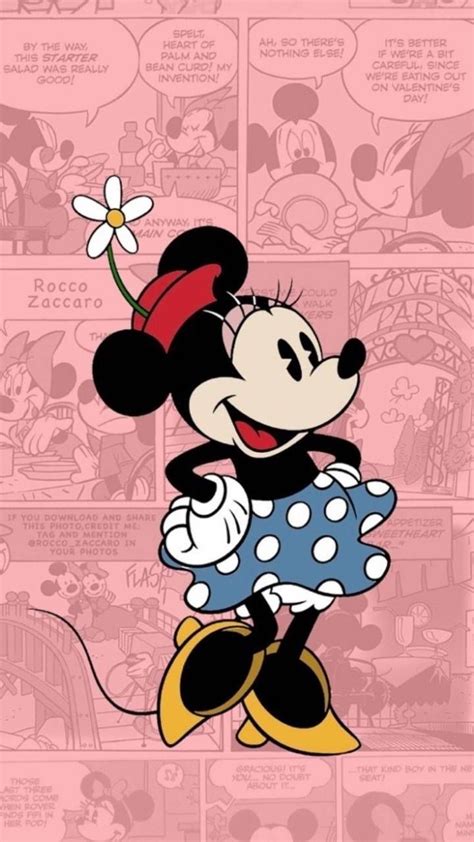 Vintage Minnie Mouse Wallpaper / Minnie Style | Mickey mouse wallpaper ...