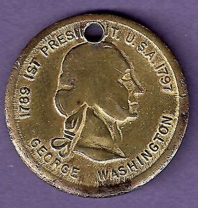 1789 1797 1st President USA George Washington Coin Token Medal | eBay