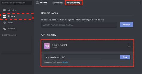 Discord nitro gift link example - pohreno