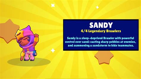 UNLOCKING Sandy! - Legendary Brawler - He is SO OP! // BrawlStars - YouTube