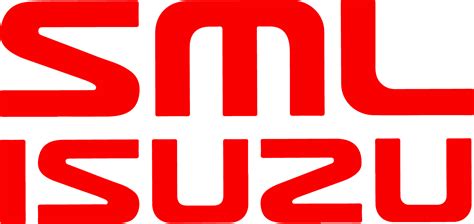 SML Isuzu logo in transparent PNG format